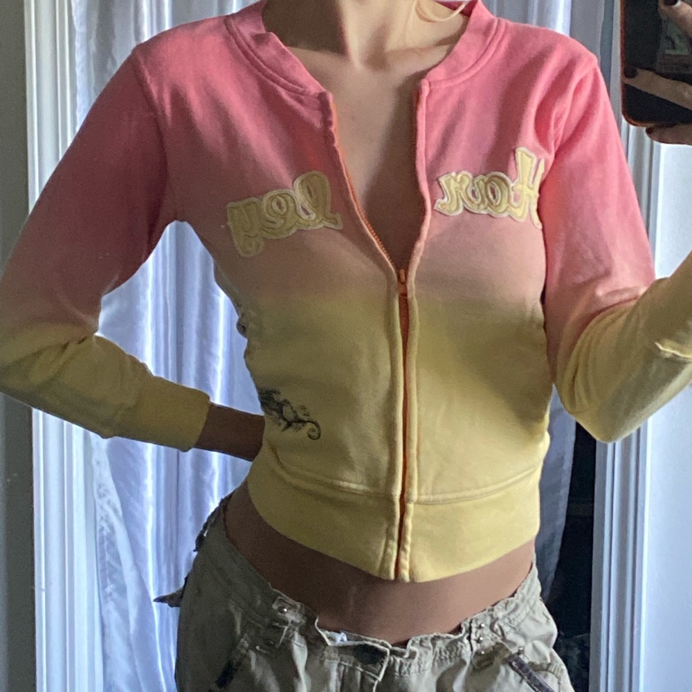 Y2K OMBRÉ HARLEY ZIP UP🌅